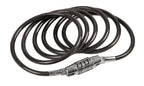 Cavo antifurto in acciaio a spirale Ø 6 mm - 160 cm