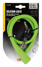 Silicon-Lock, cavo antifurto in acciaio Ø 10 mm - 60 cm