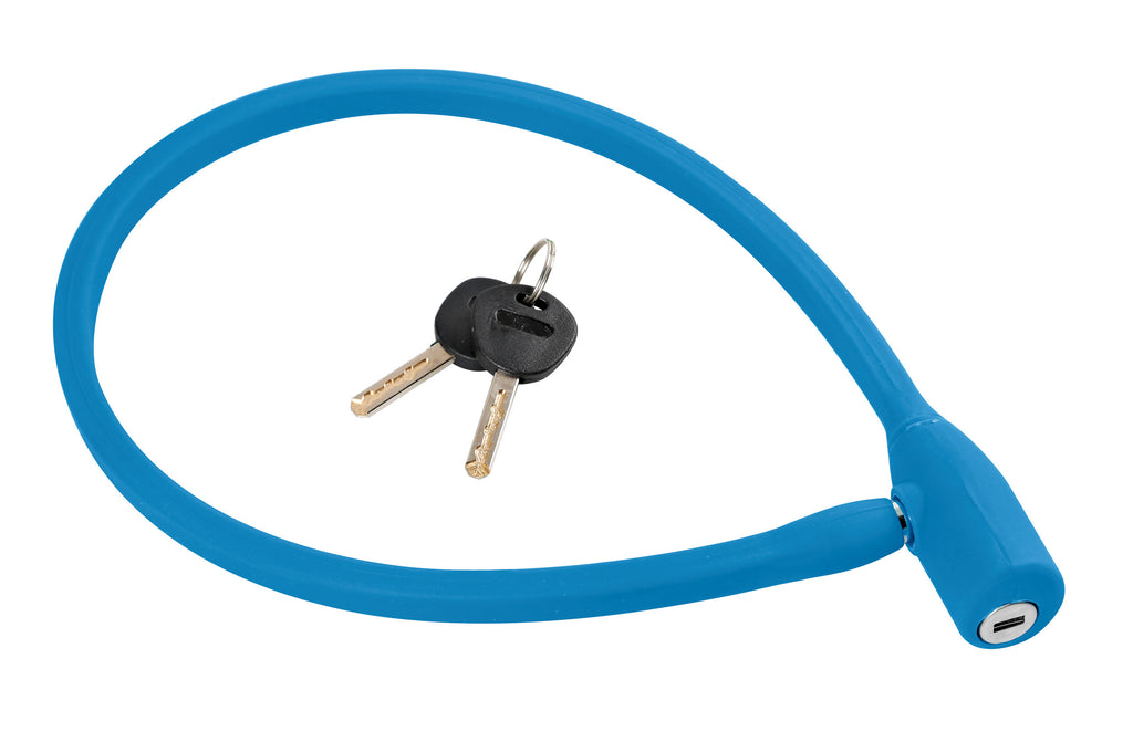Silicon-Lock, cavo antifurto in acciaio Ø 10 mm - 60 cm