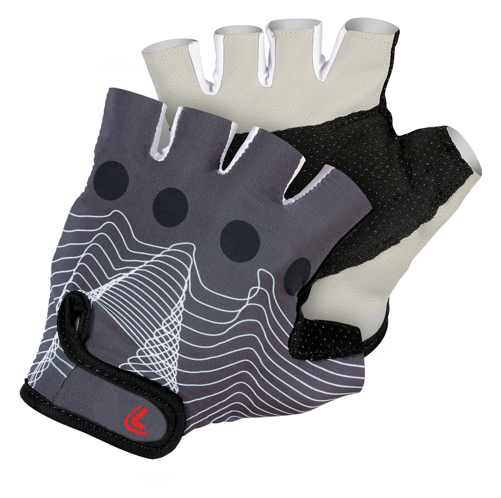 Biker-Pro, guanti in pelle e lycra - M