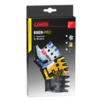 Biker-Pro, guanti in pelle e lycra - L