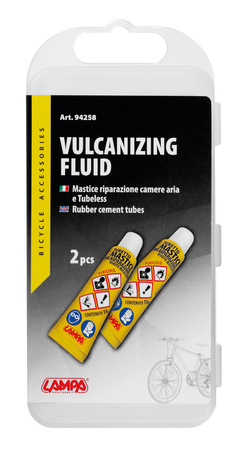 Tubetti di mastice per riparazione ruote, 2 pz - 13 g