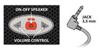 Bike Audio Bag 2 in 1
