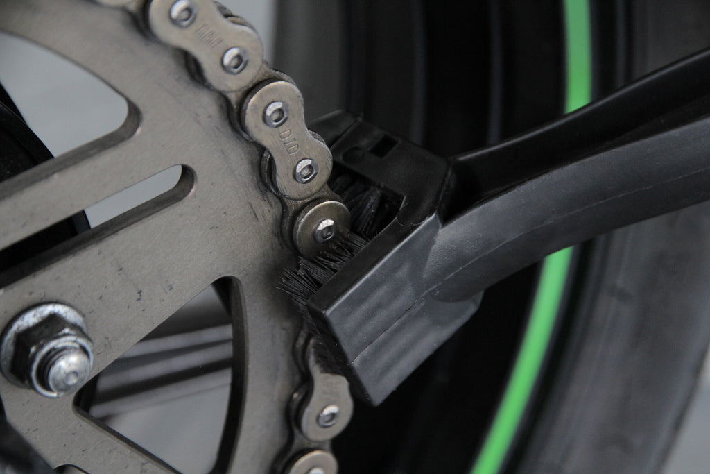Spazzola pulisci catena per ciclo e moto