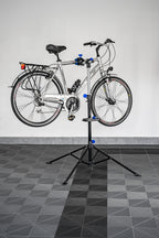 Cavalletto professionale per riparazione biciclette