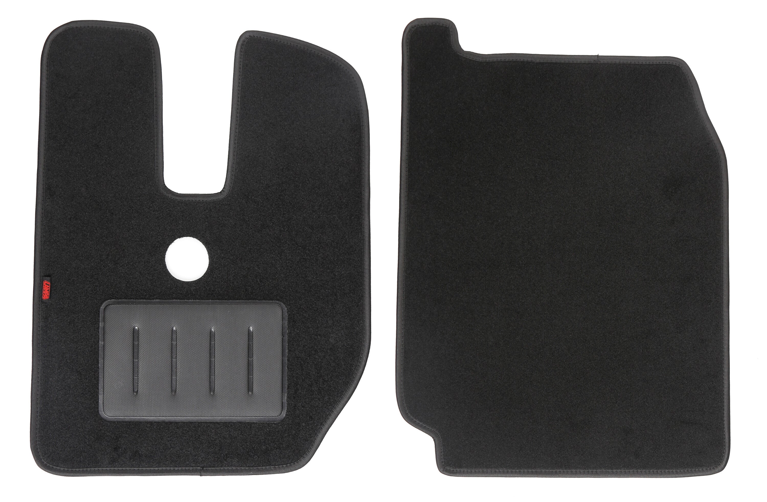 Tappeti su misura in moquette - compatibile per Iveco Stralis (08/02>12/12) cabina stretta - Iveco Stralis (07/12>12/19) cabina stretta