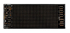 Smart Led Panel, tabella Led programmabile - 512 Led - 70x173 mm