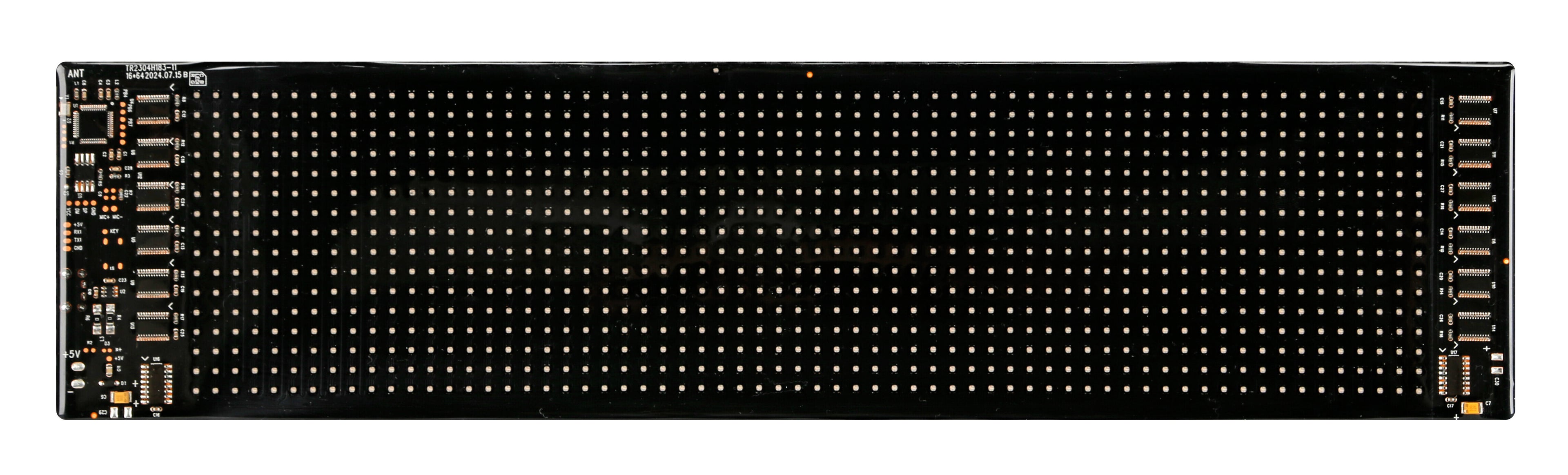 Smart Led Panel, tabella Led programmabile - 1024 Led - 92x374 mm