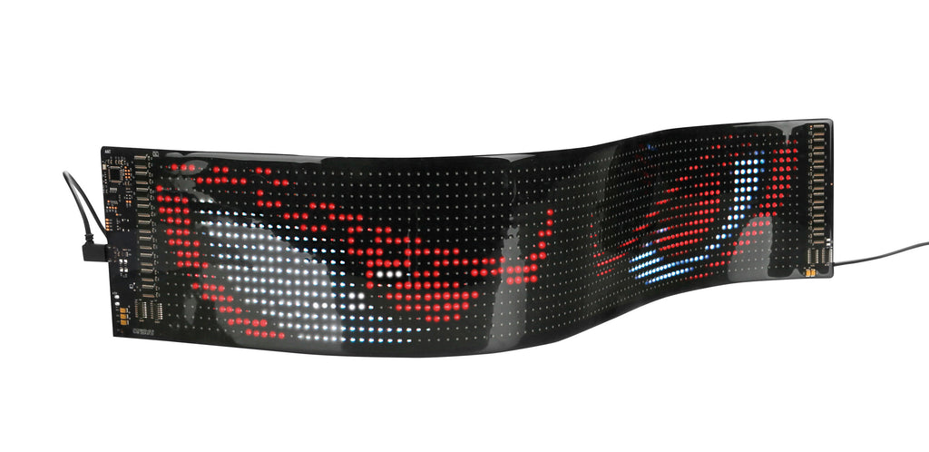 Smart Led Panel, tabella Led programmabile - 1024 Led - 92x374 mm