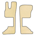 Coppia tappeti in Skeentex - Panna - compatibile per Daf XG (06/21>) sedile pass. pneumatico - Daf XG+ (06/21>) sedile pass. pneumatico
