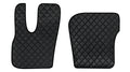 Coppia tappeti in Skeentex - Nero - compatibile per Daf XF (06/21>)