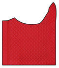 Tappeto centrale in Skeentex - Rosso - compatibile per Daf XG (06/21>) - Daf XG+ (06/21>)