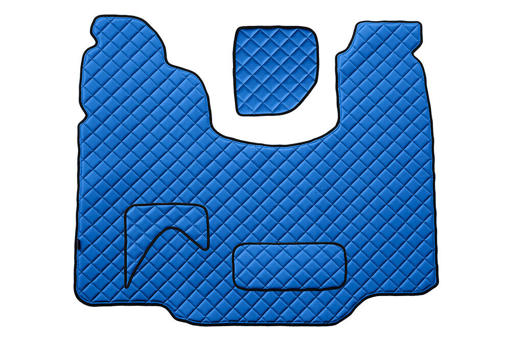 Tappeto centrale in Skeentex - Blu - compatibile per Scania G Serie 5 (03/04>08/09) automatico - Scania G Serie 6 (09/09>08/13) automatico - Scania G Serie 6 - Streamline (09/13>12/17) automatico