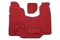 Tappeto centrale in Skeentex - Rosso - compatibile per Scania G Serie 5 (03/04>08/09) automatico - Scania G Serie 6 (09/09>08/13) automatico - Scania G Serie 6 - Streamline (09/13>12/17) automatico