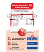 Premiere Smart, set tende microfibra per camion - Panna