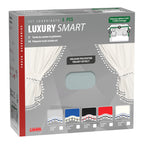Luxury Smart, set tende in poliestere per camion - Argento/Blu