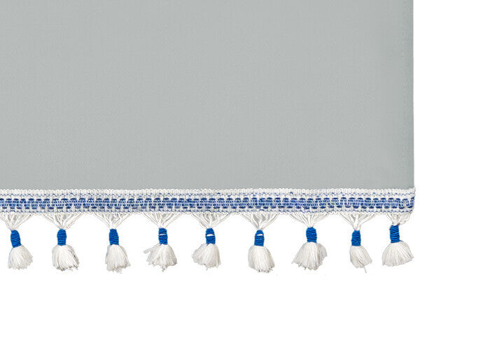 Luxury Smart, set tende in poliestere per camion - Argento/Blu