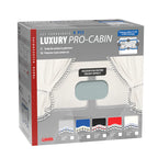 Luxury Pro-Cabin, set tende in poliestere per camion - Argento/Blu