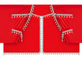 Luxury Pro-Cabin, set tende in poliestere per camion - Rosso/Nero