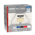 Luxury Pro-Cabin, set tende in poliestere per camion - Panna/Blu