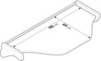 Tavolino per cruscotto - Centrale - compatibile per Daf XF 106 (10/12>05/21)