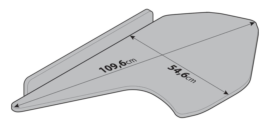 Tavolino per cruscotto - Centrale - compatibile per Daf XF (06/21>) - Daf XG+ (06/21>) - Daf XG (06/21>)