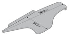 Tavolino per cruscotto - Centrale + Passeggero - compatibile per Daf XF (06/21>) - Daf XG+ (06/21>) - Daf XG (06/21>)