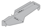 Tavolino per cruscotto - Centrale + Passeggero - compatibile per Man TGX (11/21>) - Man TGX (07/20>10/21)
