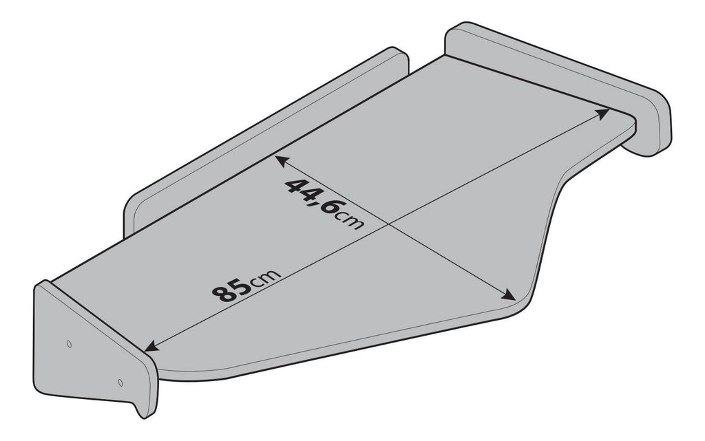 Tavolino per cruscotto - Centrale - compatibile per Man TGX (11/21>) - Man TGX (07/20>10/21)