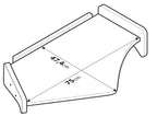 Tavolino per cruscotto - Centrale - compatibile per Ford F-Max (10/18>)