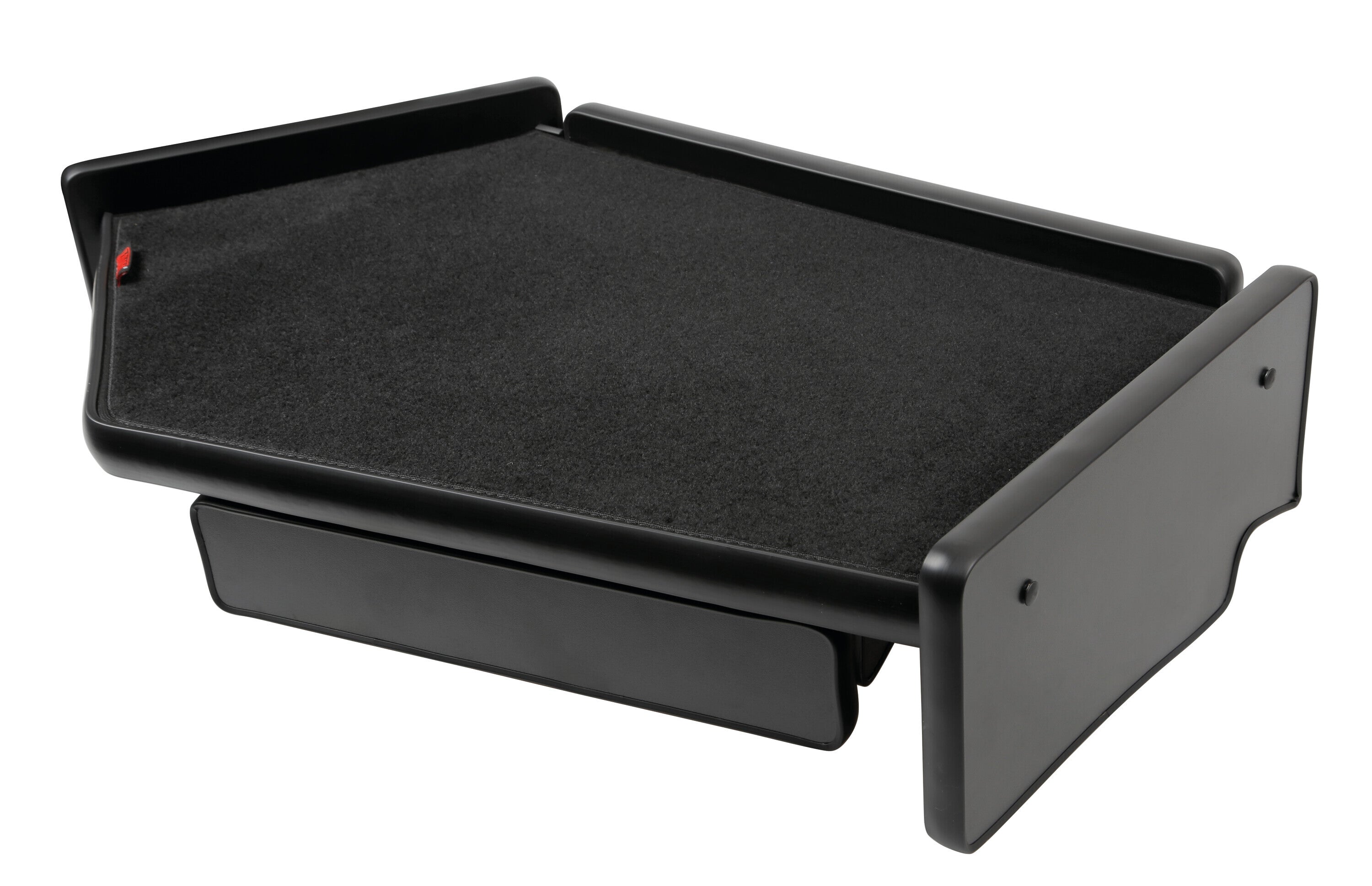 Tavolino con cassetto per cruscotto - Centrale - compatibile per Volvo FH Serie 4 (09/12>05/21) - Volvo FH Serie 5 (06/21>) no monitor su cruscotto