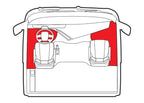 Coppia tappeti in Skeentex - Blu - compatibile per Daf XF 105 (02/04>12/14)