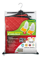 Coppia tappeti in Skeentex - Rosso - compatibile per Daf XF 105 (02/04>12/14)