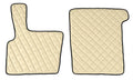 Coppia tappeti in Skeentex - Panna - compatibile per Daf XF 95 (11/01>12/07)