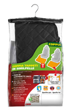 Coppia tappeti in Skeentex - Nero - compatibile per Iveco Stralis (08/02>12/12) - Iveco Stralis (07/12>12/19) - Iveco Stralis Hi-Way (07/12>08/16) - Iveco Stralis XP (09/16>12/19)