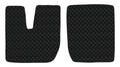 Coppia tappeti in Skeentex - Nero - compatibile per Iveco Stralis (08/02>12/12) - Iveco Stralis (07/12>12/19) - Iveco Stralis Hi-Way (07/12>08/16) - Iveco Stralis XP (09/16>12/19)