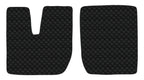Coppia tappeti in Skeentex - Nero - compatibile per Iveco Stralis (08/02>12/12) - Iveco Stralis (07/12>12/19) - Iveco Stralis Hi-Way (07/12>08/16) - Iveco Stralis XP (09/16>12/19)