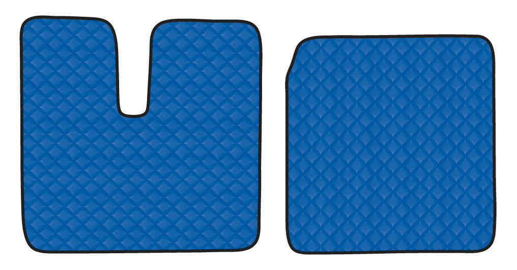 Coppia tappeti in Skeentex - Blu - compatibile per Man TGA (03/99>05/10) cabina larga