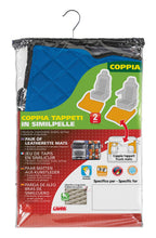 Coppia tappeti in Skeentex - Blu - compatibile per Renault Premium 2 (09/05>12/13)