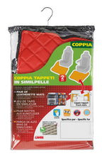 Coppia tappeti in Skeentex - Rosso - compatibile per Renault Premium 2 (09/05>12/13)