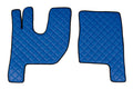 Coppia tappeti in Skeentex - Blu - compatibile per Renault T (06/13>) tunnel