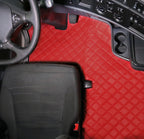 Coppia tappeti in Skeentex - Blu - compatibile per Scania R Serie 6 (09/09>08/13) sedile pass. pneumatico
