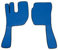Coppia tappeti in Skeentex - Blu - compatibile per Volvo FH Serie 3 (08/02>08/12)
