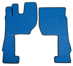 Coppia tappeti in Skeentex - Blu - compatibile per Volvo FH Serie 4 (09/12>05/21) - Volvo FH Serie 5 (06/21>) - Volvo FH Aero (01/24>) automatico