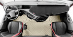 Coppia tappeti in Skeentex - Panna - compatibile per Volvo FH Serie 4 (09/12>05/21) - Volvo FH Serie 5 (06/21>) - Volvo FH Aero (01/24>) automatico
