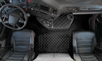 Coppia tappeti in Skeentex - Blu - compatibile per Scania R Serie 7 - New Generation (11/16>02/25) sedile pass. pneumatico
