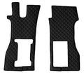 Coppia tappeti in Skeentex - Nero - compatibile per Scania R Serie 7 - New Generation (11/16>02/25) sedile pass. pneumatico