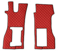 Coppia tappeti in Skeentex - Rosso - compatibile per Scania R Serie 7 - New Generation (11/16>02/25) sedile pass. pneumatico