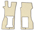 Coppia tappeti in Skeentex - Panna - compatibile per Scania R Serie 7 - New Generation (11/16>02/25) sedile pass. pneumatico