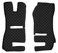 Coppia tappeti in Skeentex - Nero - compatibile per Scania R Serie 6 - Streamline (09/13>12/17) sedili Recaro, sedile pass. pieghevole